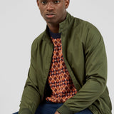 Suéter De Cuello Redondo Estructura Fairisle - Marine - ECRU