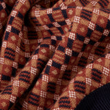 Suéter De Cuello Redondo Estructura Fairisle - Marine - ECRU