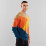 Suéter Mora Cut Mountain Multi Color - ECRU