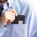 Tarjetero Charlie Black Black - ECRU