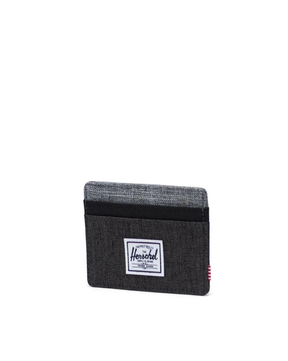 Tarjetero Charlie Black Crosshatch/Black/Raven Crosshatch - ECRU