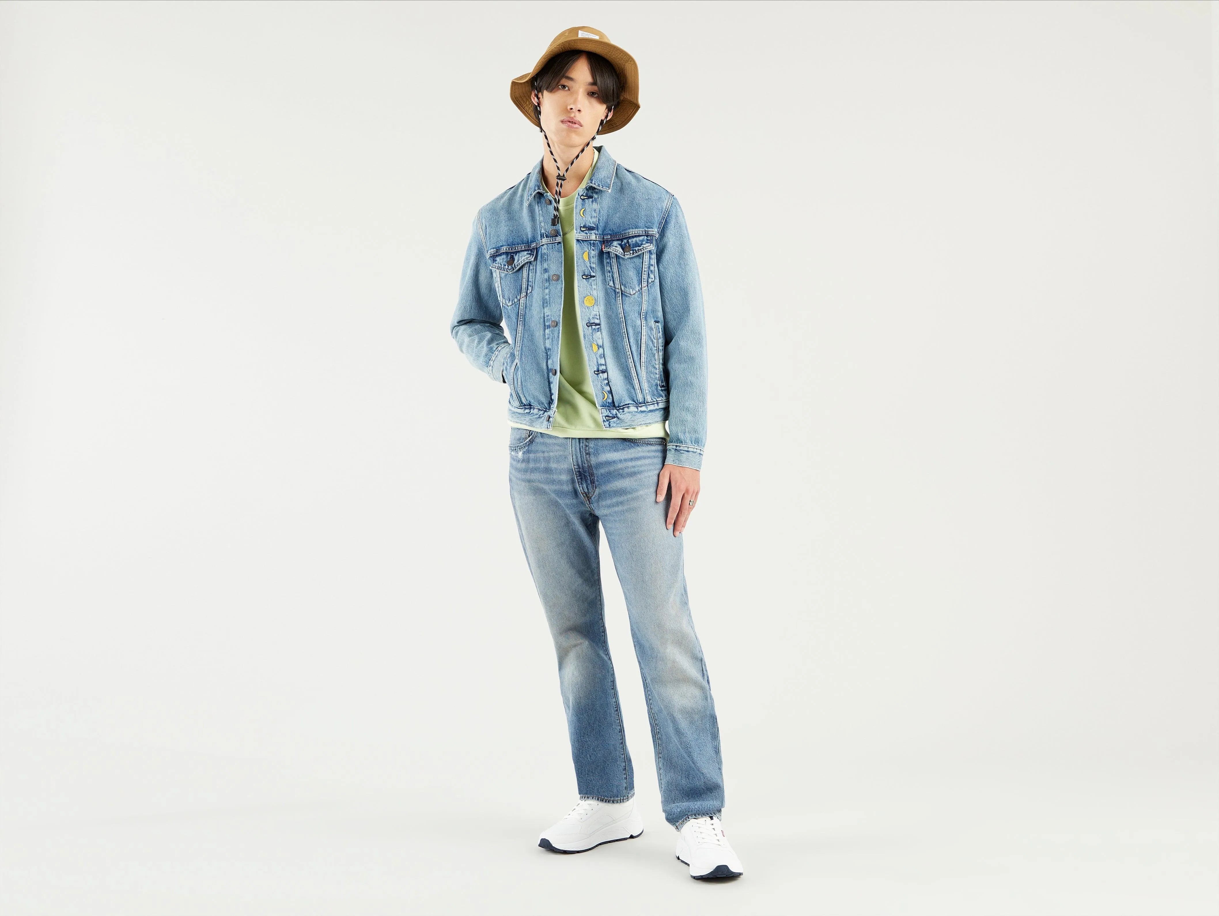 THE TRUCKER JACKET - ECRU