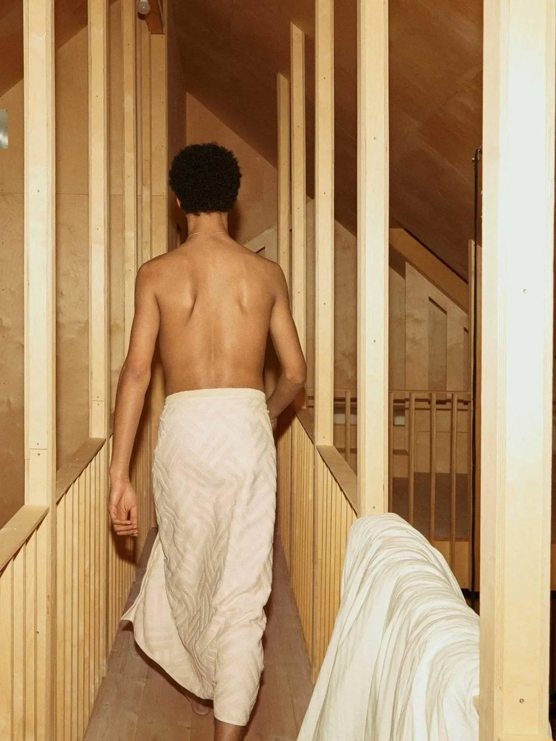 Toalla de playa Crossroad - ECRU