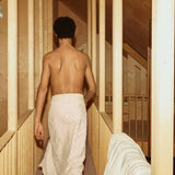 Toalla de playa Crossroad - ECRU