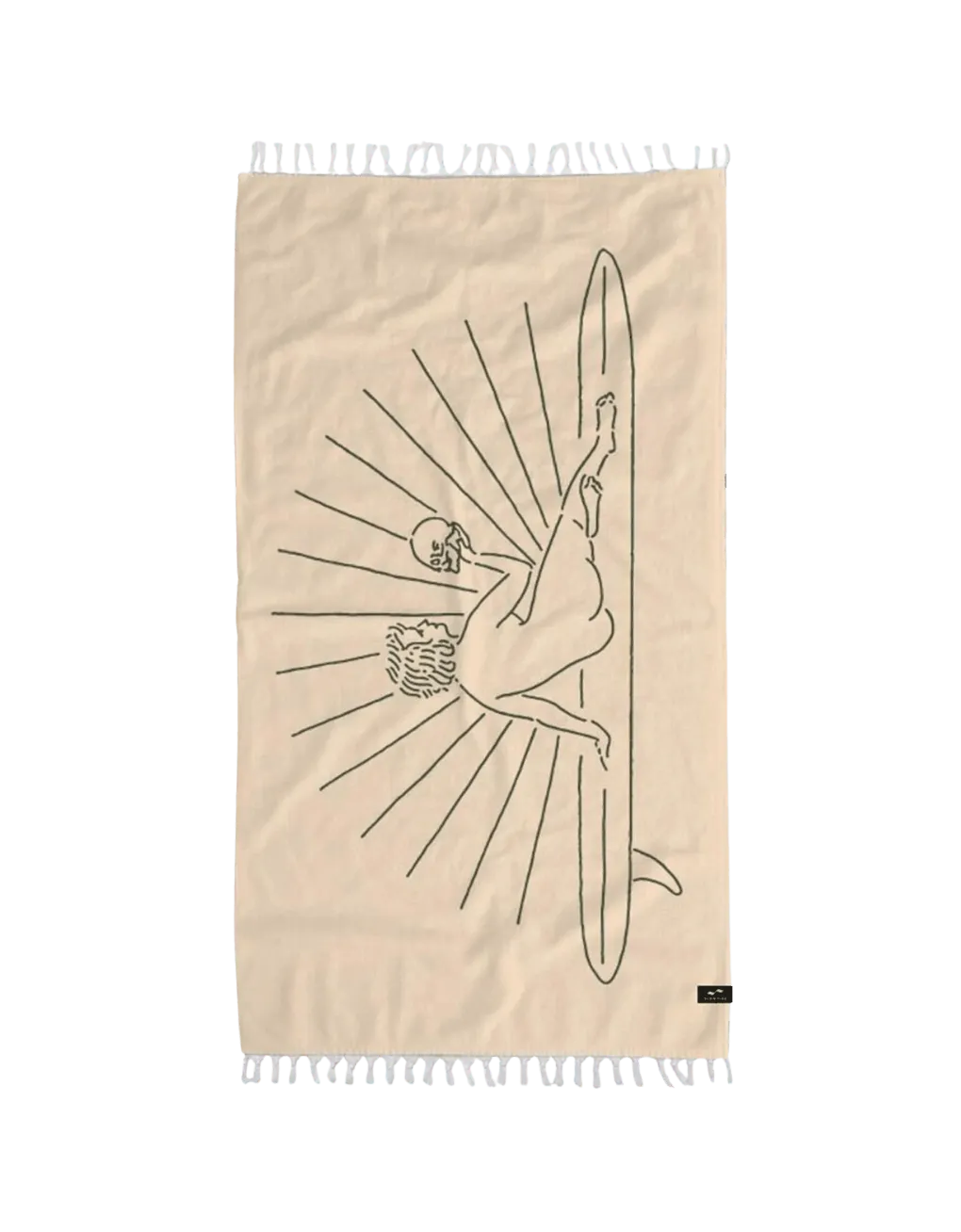 Toalla Slowtide x Deus Ex Machina Til We Part - ECRU