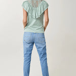 Top Bordado Inglés - ECRU