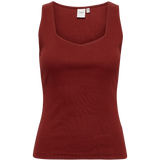 Top de Mujer ICHI Oreta Chocolate Truffle - ECRU