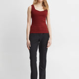 Top de Mujer ICHI Oreta Chocolate Truffle - ECRU