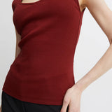 Top de Mujer ICHI Oreta Chocolate Truffle - ECRU