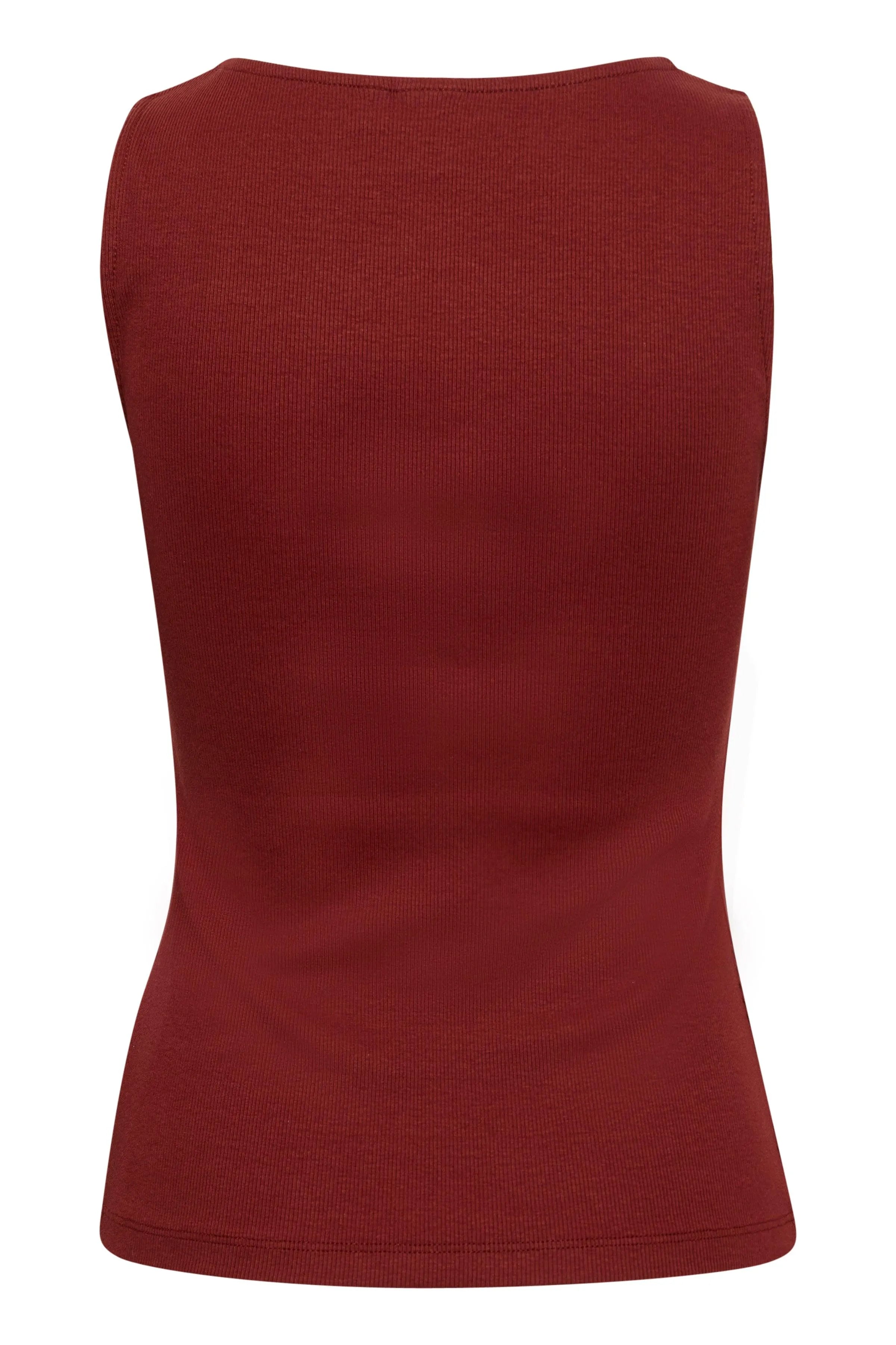 Top de Mujer ICHI Oreta Chocolate Truffle - ECRU