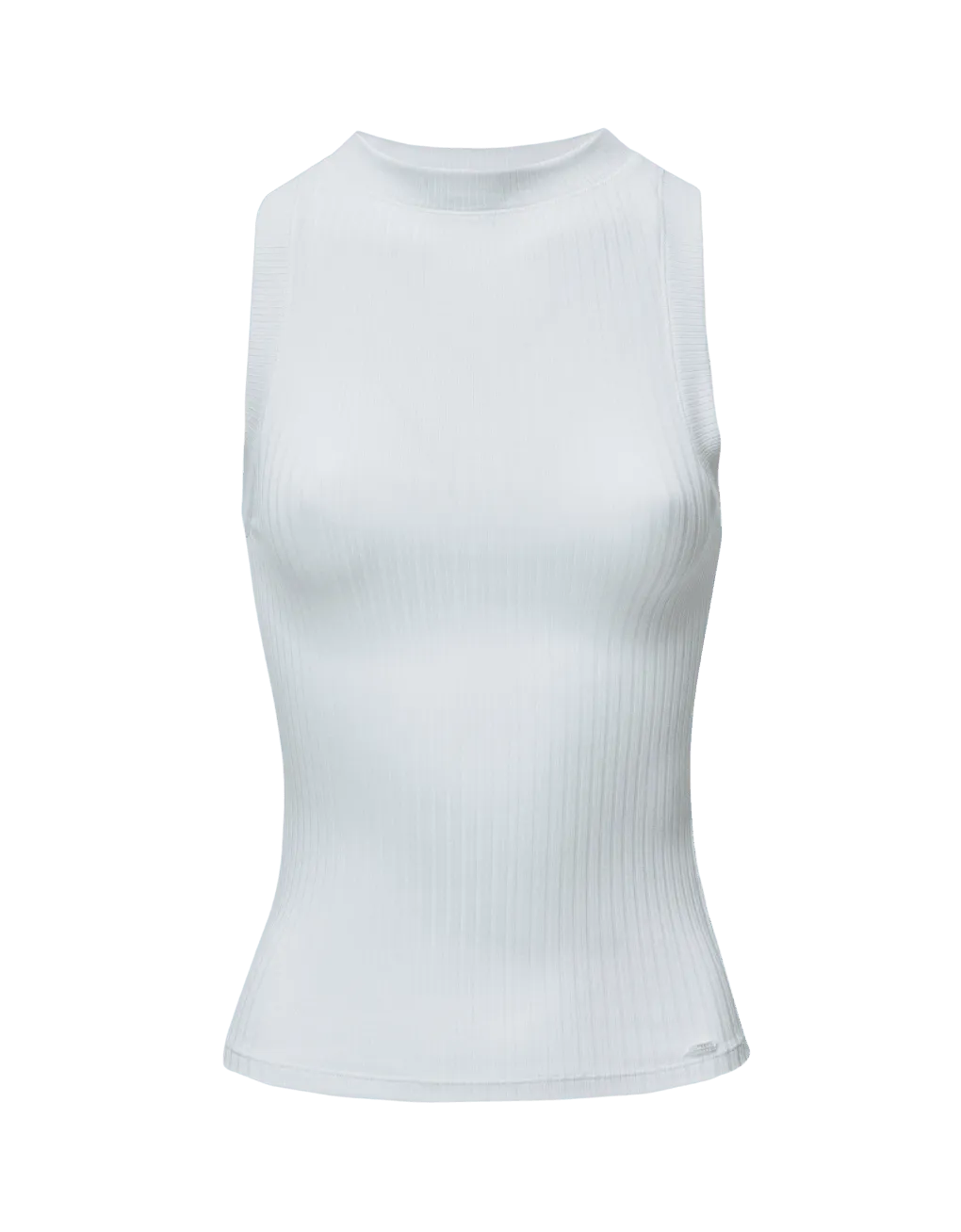 Top de Punto Salsa Jeans de Mujer con Cuello Halter - ECRU