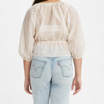 Top Delilah Wrap - ECRU