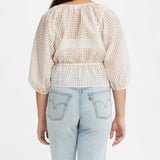 Top Delilah Wrap - ECRU