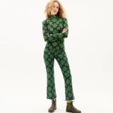 Top Ellen Squares de Manga Larga - ECRU