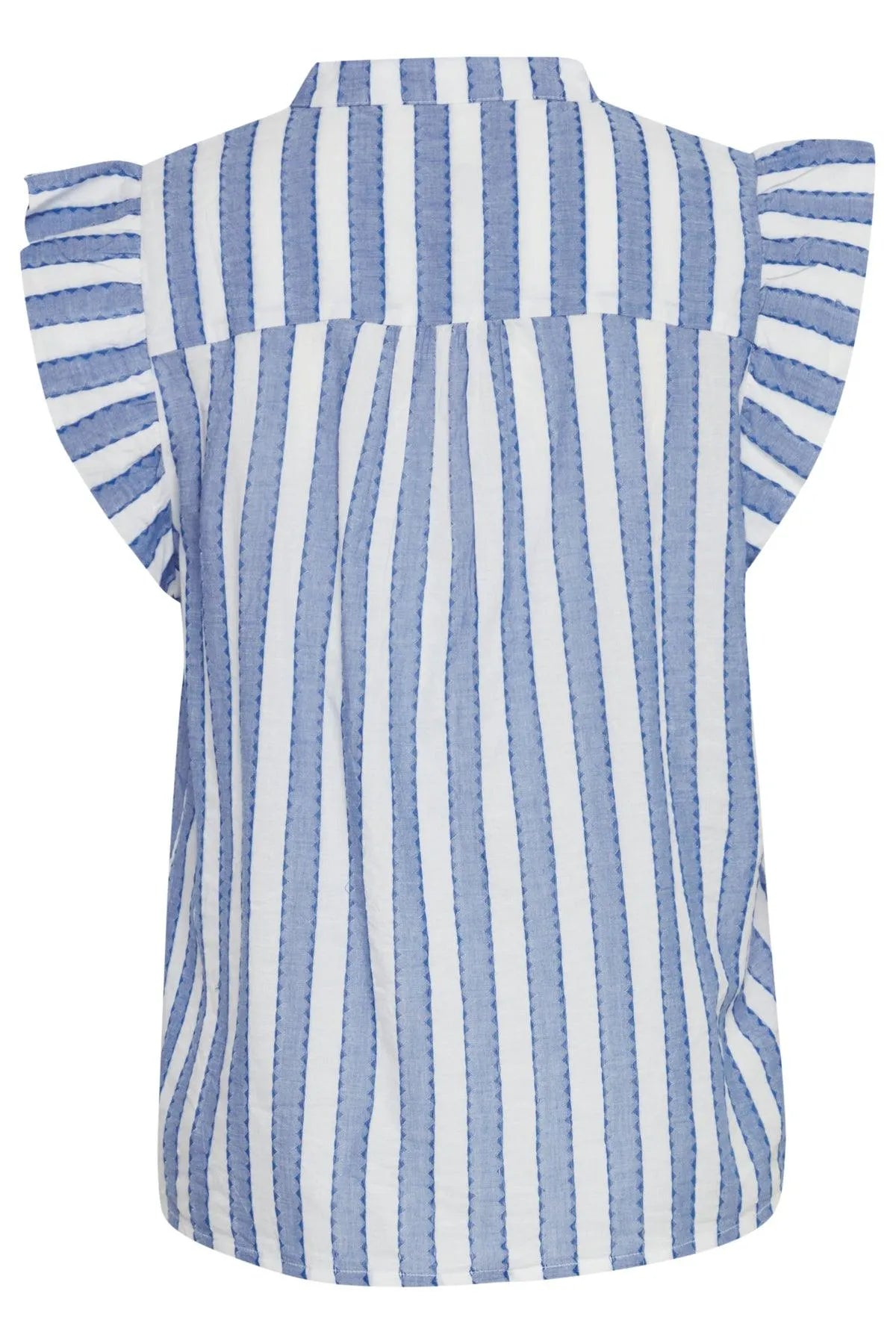 Top ICHI Ezoma Stripes - ECRU