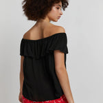 Top Marrakech Black - ECRU