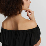 Top Marrakech Black - ECRU