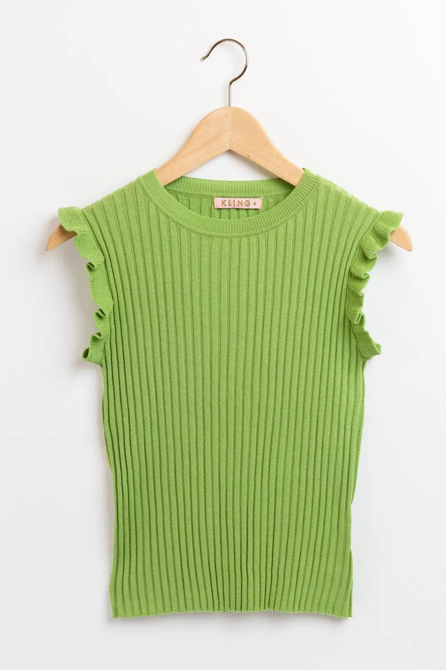 Top Punto Volantes - ECRU