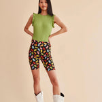 Top Punto Volantes - ECRU