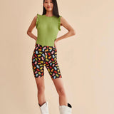 Top Punto Volantes - ECRU