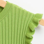 Top Punto Volantes - ECRU