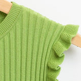 Top Punto Volantes - ECRU