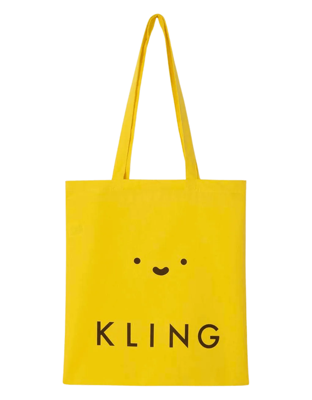 Tote bag algodón smiley - ECRU