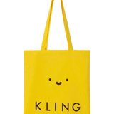 Tote bag algodón smiley - ECRU