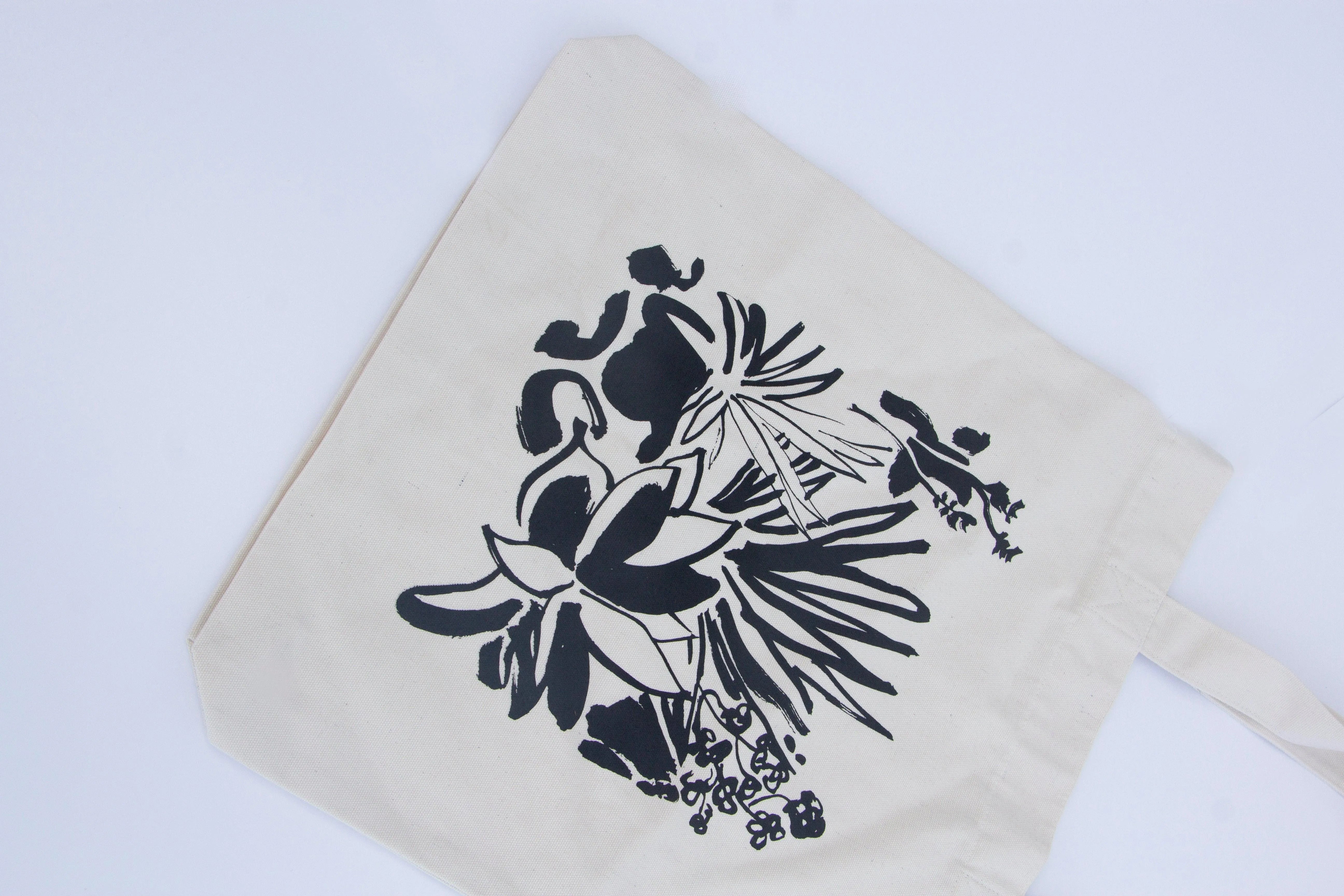 Tote Bag Pol Montserrat Plantas - ECRU