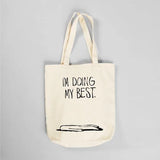 Tote Bag Torekov Doing My Best Off-White - ECRU