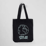 Tote Bag Torekov Local Planet Negra - ECRU