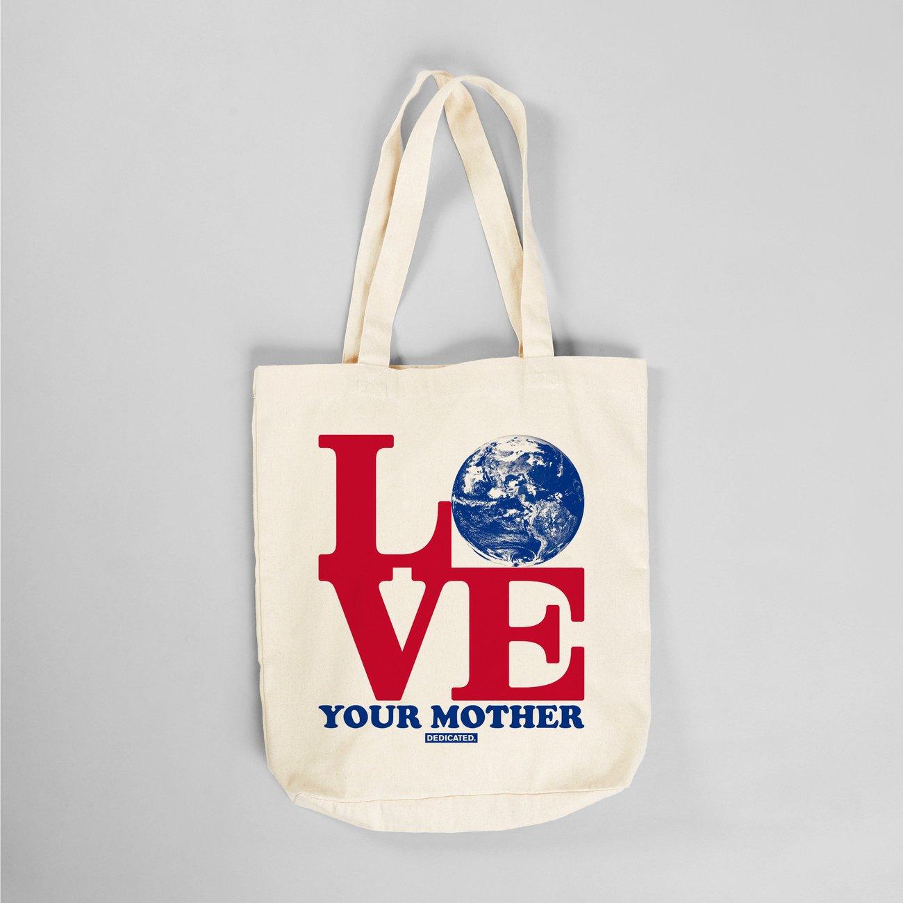 Tote Bag Torekov Love Mother - ECRU