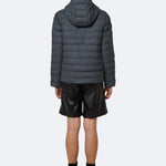 Trekker Hooded Jacket Slate - ECRU