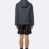 Trekker Hooded Jacket Slate - ECRU