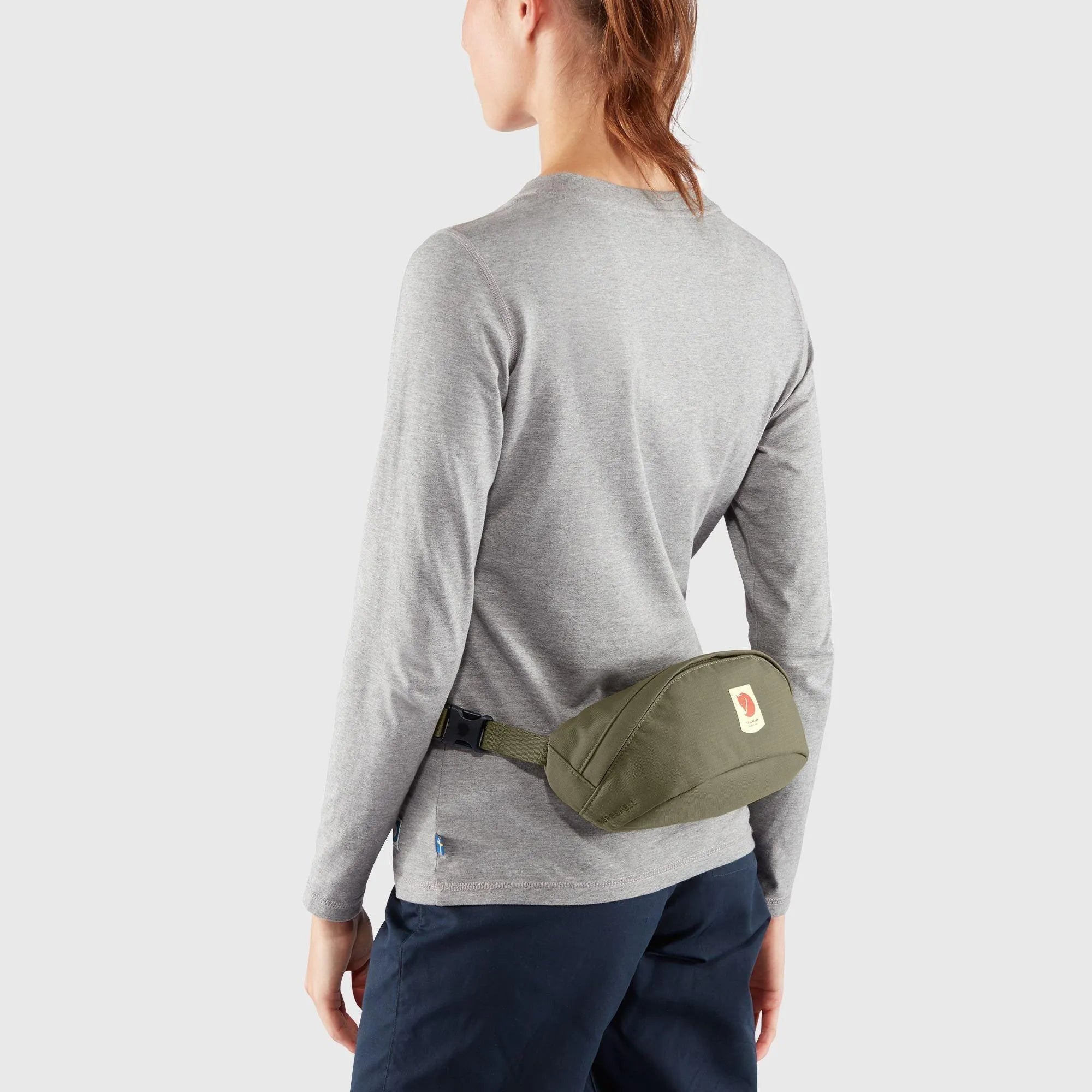 Ulvö Hip Pack Medium Deep Forest - ECRU