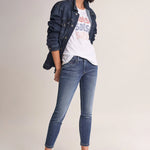 Vaqueros Colette Capri - ECRU