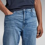 Vaqueros de Hombre G-Star D-Staq 3D Slim Jeans Sun Faded Niagara - ECRU