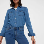 Vaqueros Julia - ECRU