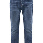 VAQUEROS KARL LOOSE SLIM CON DESGASTE - ECRU