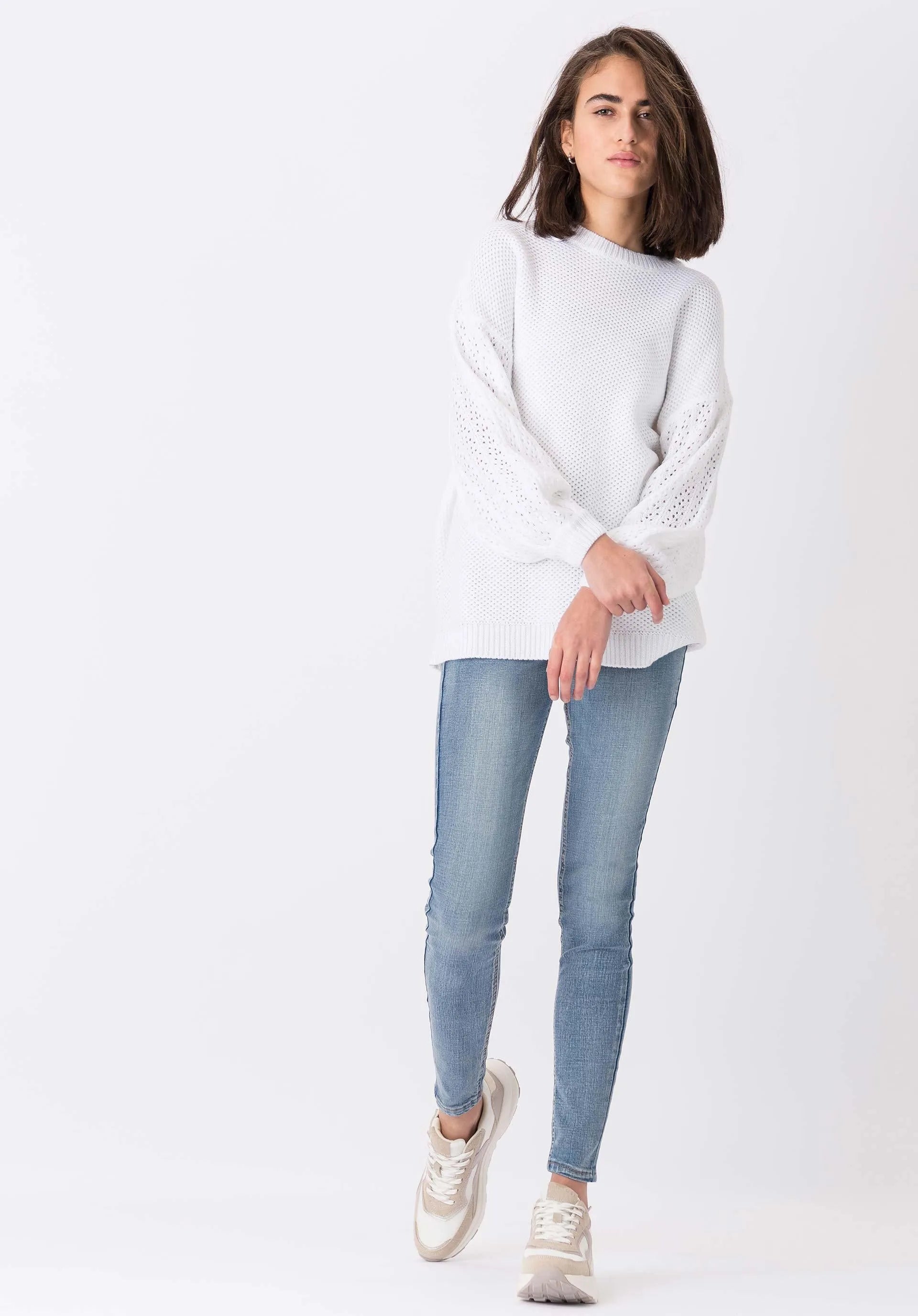 Vaqueros Lauren 244 C10 - ECRU