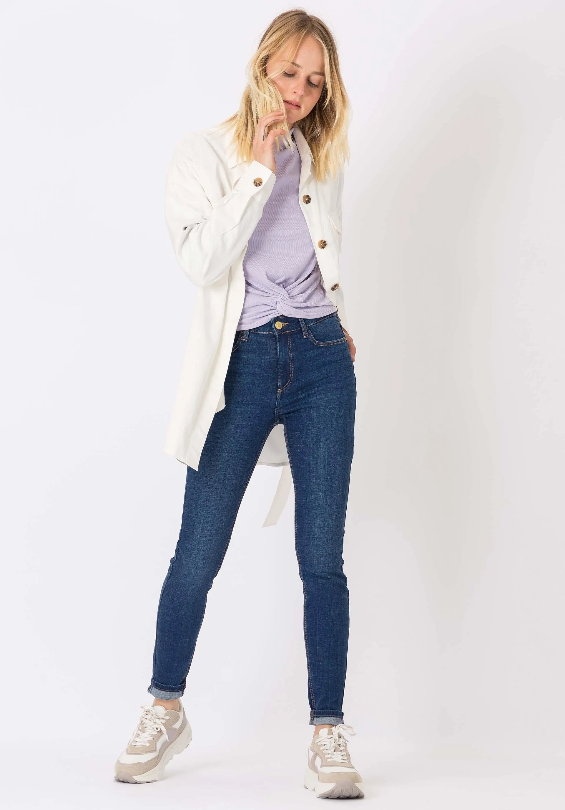 Vaqueros Lauren 244 - ECRU