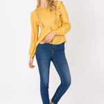 Vaqueros Light push up Skinny 173 - ECRU