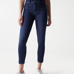 Vaqueros Push In Secret Cropped Skinny - ECRU