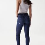 Vaqueros Push In Secret Cropped Skinny - ECRU