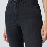 Vaqueros Push In Secret Glamour flare - ECRU