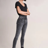 Vaqueros push in secret glamour skinny negros - ECRU