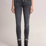 Vaqueros push in secret glamour skinny negros - ECRU