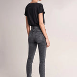 Vaqueros push in secret glamour skinny negros - ECRU