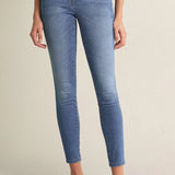 Vaqueros Push In Secret Glamour skinny tejido ligero - ECRU