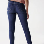 Vaqueros Push Up Destiny Cropped Skinny - ECRU
